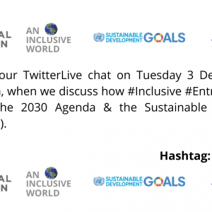 Join Us on our Twitter Live Chat on Tuesday 3rd December 2019